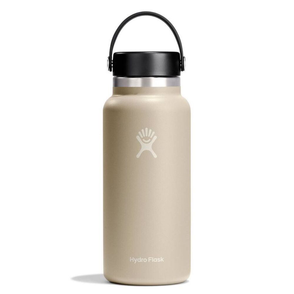 Hydro Flask -  32oz Wide Mouth Bottle - Oat: Double-W Off-White